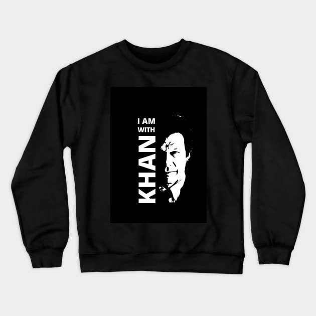 I Am Imran Khan Crewneck Sweatshirt by Trendi-Design
